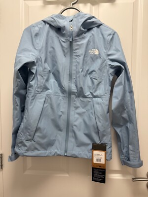 The North Face Womens Dryzzle Futurelight Waterproof Hiking Jacket Blue - XS