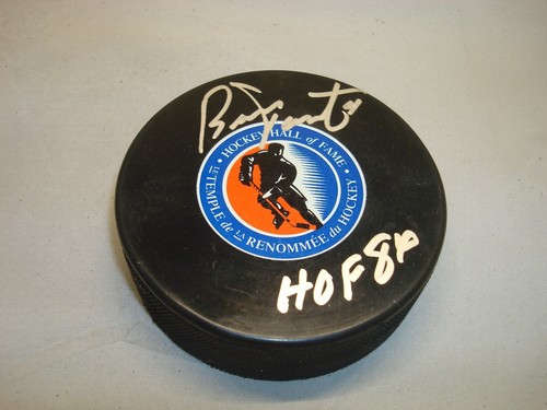 Bernie Parent Signed Hall Of Fame Hockey Puck Auto Flyers Beckett BAS COA 1B - Picture 3 of 3