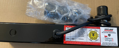 SafetyWhips Heavy Duty Hitch Mount for Powered Telescoping Threaded Whips