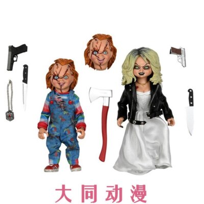 NECA　BRIDE　OF　CHUCKY　チャッキーの花嫁　フィギュア NECA 42121 Chucky Bride Tiffany 5.5 inch doll MINT | eBay