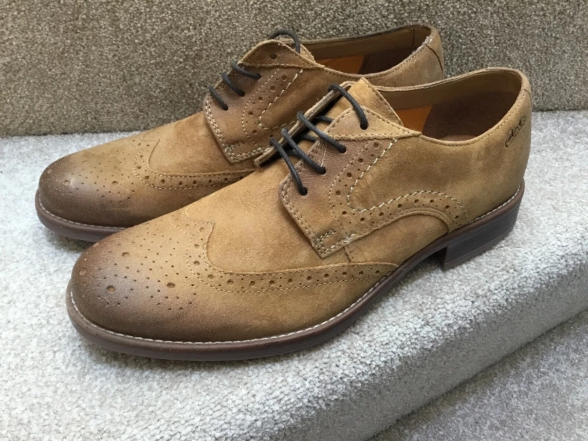 Clarks brogues cheap mens