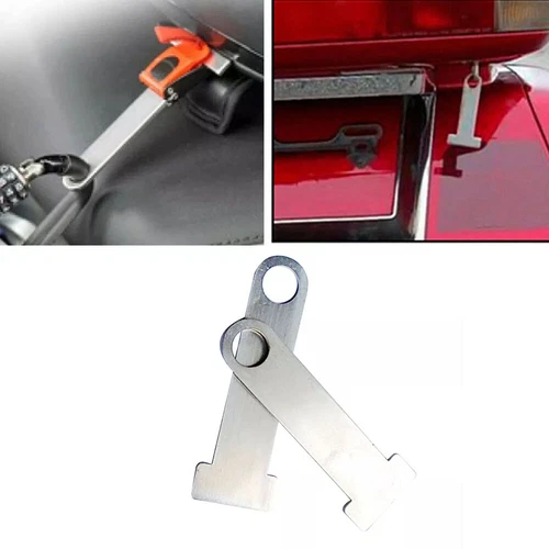 2PC Motorcycle Helmet Lock For Quick Release Buckle Fasteners For Open/Full Face