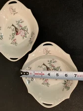 One Rare Lenox Serenade 8X7 inch bowl with little handles. Perfect condition.