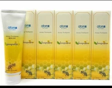 Atomy Toothpaste Natural Oral Care with Propolis & Green Tea Extract 5 x 200g