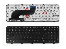 New keyboard for HP Probook 650 G1 655 G1 with frame No Pointer US 738697-001
