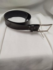 Womens Belt Brown Faux Leather Small