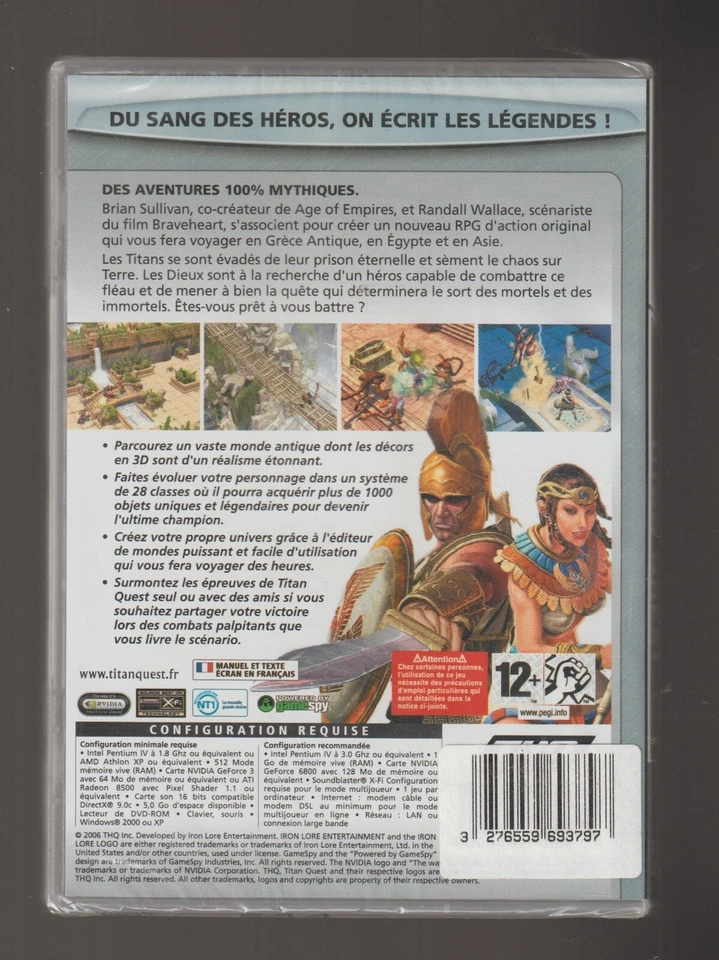 TITAN QUEST - THQ 2006 - JEU PC NEUF - Photo 2/2