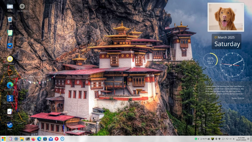 Linux Mint 22.1 Preloaded on 120GB SSD 2.5" - Windows Theme #7 - Image 2 of 4