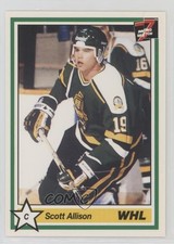 1990-91 7th Inning Sketch WHL Scott Allison #273 1bx0