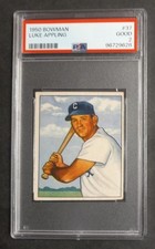 1950 Bowman - #37 Luke Appling - HOF - PSA 2 GOOD