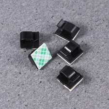 100 Pcs Self Adhesive Wire Organizer Clamp Cable Management Holder