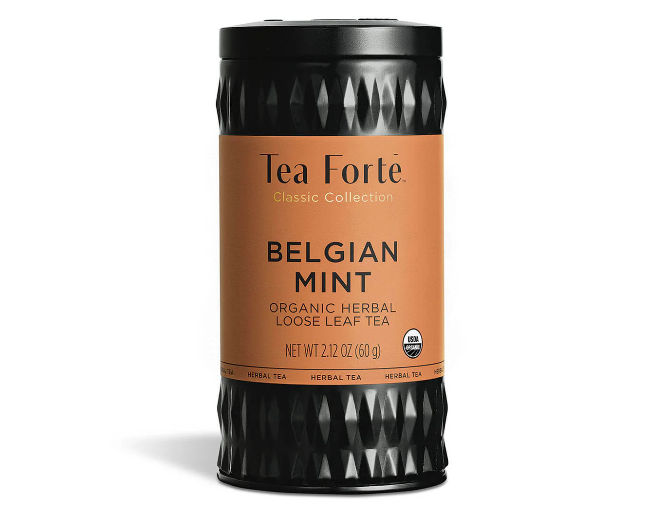 Forte Loose Leaf Tea Canisters Classic Collection Organic Tea Herbal Green