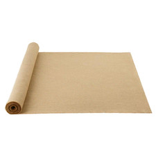 Burlap Fabric Roll 40 In. X 30 Ft. and 50 X 50 High Density Wide Natural Burlap