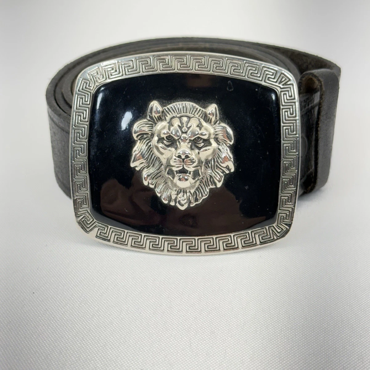 Lion Head Belt In Men display picture 3