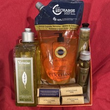 Big Sales L'Occitane Verbena foaming bath 500ml liquid body 4x50G Bavx Cedrat