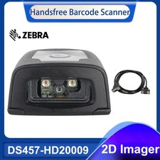 Zebra DS457-HD20009 High-Density 2D Laser Fixed Mount Barcode Scanner RS232 Kit