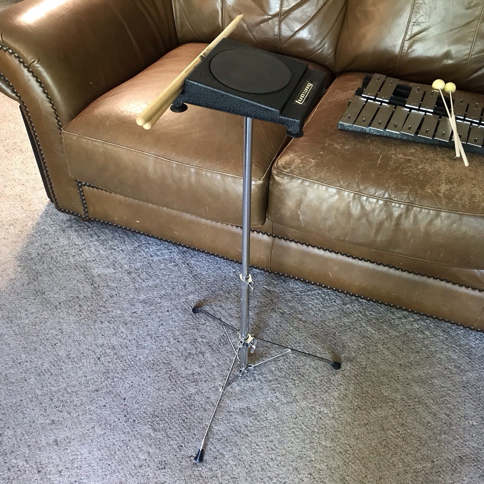 Used Musser Student Bell Percussion Kit w/ Practice Pad in Good Condition