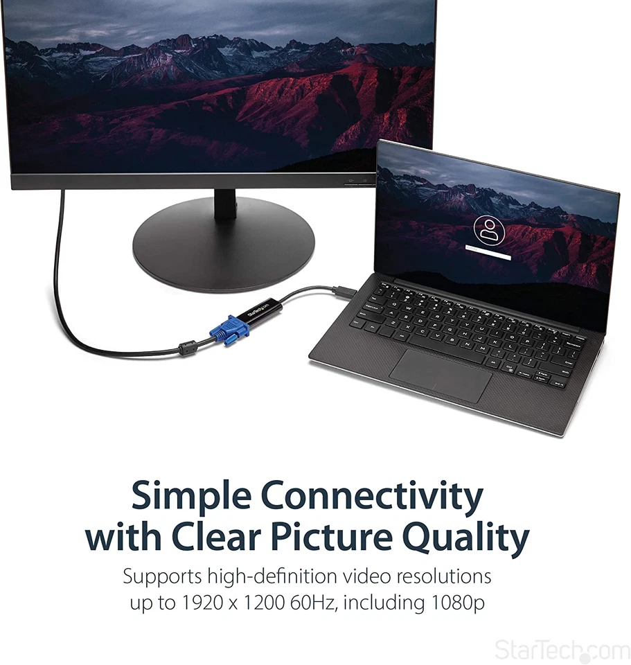 Adattatore USB 3.0 a VGA - Design Sottile - 1920X1200 - Scheda Video E Grafica E - Immagine 4 di 4