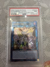 Yugioh! Accesscode Talker RA02-EN044 Quarter Century Secret Psa 9