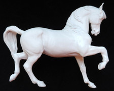 DONNA CHANEY "STRIKING OUT ARABIAN" HORSE STALLION MINI FIGURINE 2000