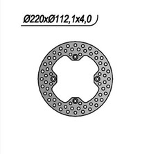 DISCO FRENO POSTERIORE HUSQVARNA SM CR WR 125 , TE 400 410 570 610 630