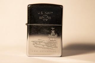 Briquet zippo collection U.S. NAVY U.S.S Enterprise