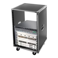 16U Cabinet Portable Rolling Network Server Rack Voice Amplifier| Mixer Rack US!