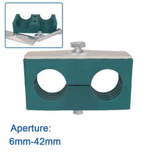 Morsetto idraulico per tubi da 6 mm a 42 mm doppio tubo stile Stauff corpo solido leggero