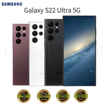 Samsung Galaxy S22 Ultra 5G, Factory Unlocked, 512/128GB   New Sealed, US Stock