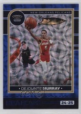 2024-25 Panini NBA Hoops Premium Blue Scope Prizm 92/99 Dejounte Murray #27 0a6