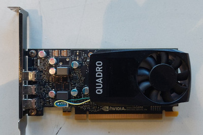 PNY NVIDIA Quadro P400 2GB GDDR5 PCIe x16 Graphics Card and DisplayPort adapters