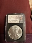 2026 SILVER EAGLE NGC MS70 ANNA CABRAL HAND SIGNED FIRST DAY OF ISSUE FDI