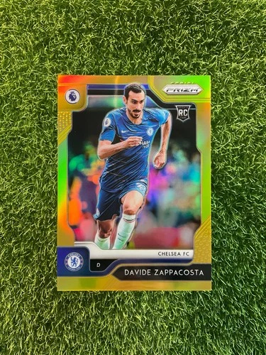 2019-20 Panini Prizm EPL DAVIDE ZAPPACOSTA RC Rookie GOLD #8/10 Chelsea