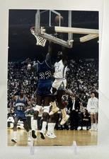 Michael Jordan College UNC Vs Georgetown - 4x6 Photo - NCAA Championship 🔥