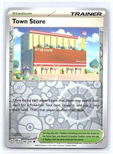 TOWN STORE 196/197 REVERSE HOLO OBSIDIAN FLAMES POKEMON TCG CARD