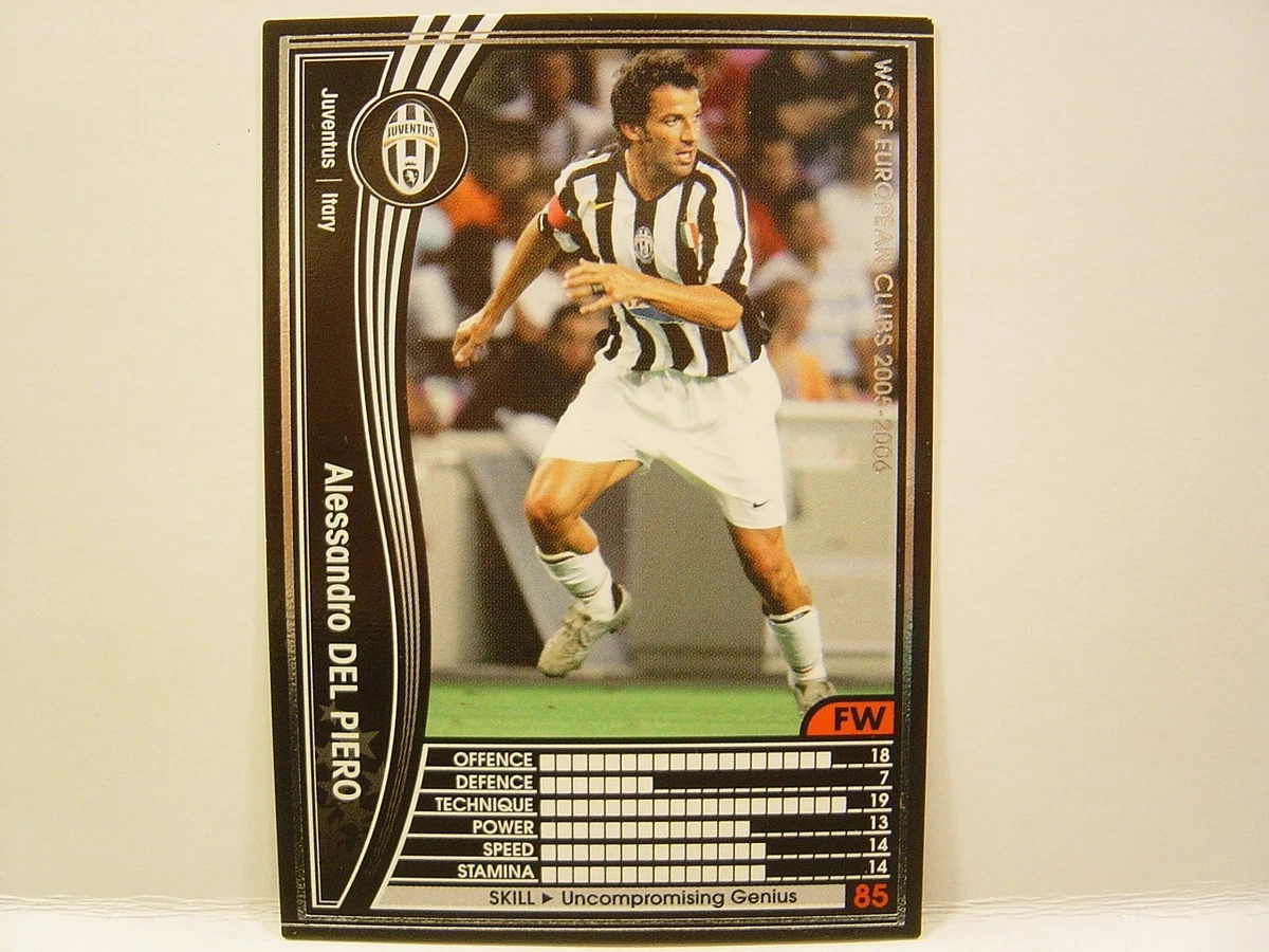 2005-06 Panini WCCF European Clubs - Alessandro Del Piero #221/336