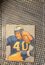 1950 Bowman Elroy Hirsch Rookie RC #52 Crazylegs Los Angeles Rams HOF Vintage