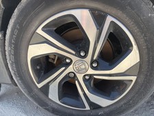 Alloy Wheel Rim 2016 2017 Honda Accord Lx 16x7 Black Silver 5 Bent Spokes 141199