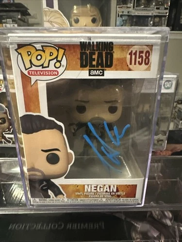 Funko Pop! The Walking Dead Negan Signed by Jeffrey Dean Morgan Beckett
