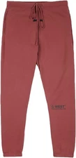 G-West Men's Lifestyle Premium Jogger Pants-RED-XS