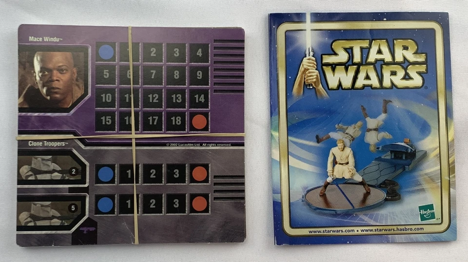 Star Wars Epic Duels Game 2002 de Milton Bradley completo excelente estado envío gratuito Foto 4 de 4