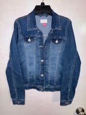 The Children s Place Girl's Size XL 14 Denim Blue Jean Jacket Stretch