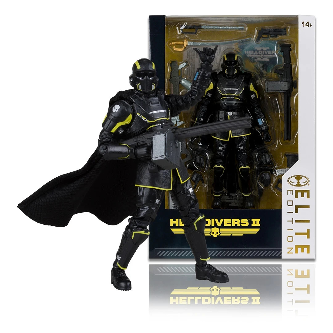 *SHIPS NOW* Mcfarlane Toys Elite Edition Helldivers 2 B-01 Tactical 7" Figure