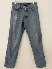 Vintage Lucky Brand Dungarees Made in USA Jeans Size 32 Relaxed Fit