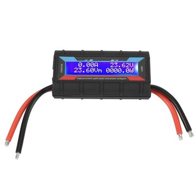 Digital Power Meter - RC Model Power Analyzer, 4.8V~60V 130A Watt Meter with ...