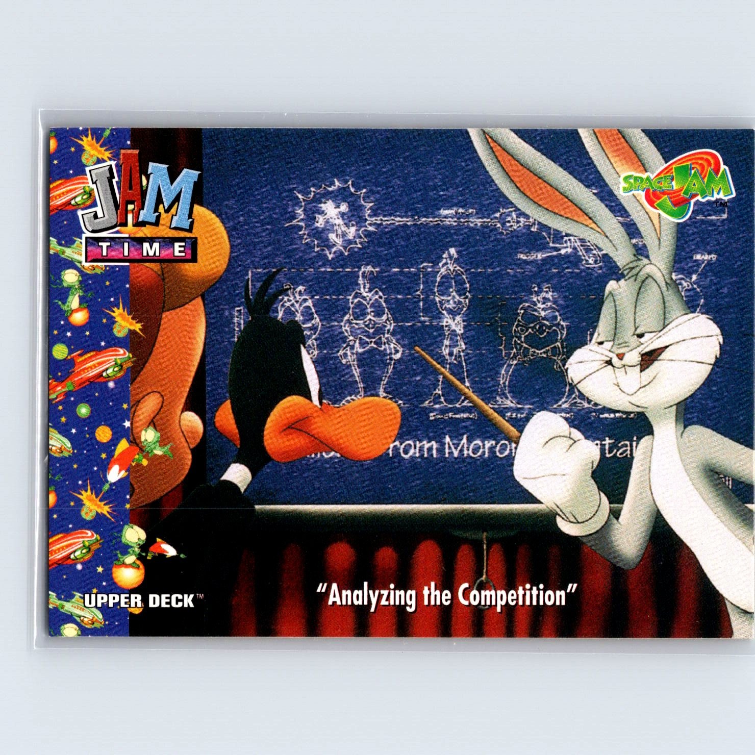 1996 Upper Deck Space Jam "Analyzing the Competition" #40