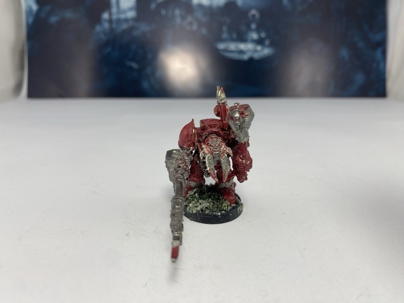 Warhammer 40k Chaos Space Marines Metal Terminator W/ Power Maul Painted GW