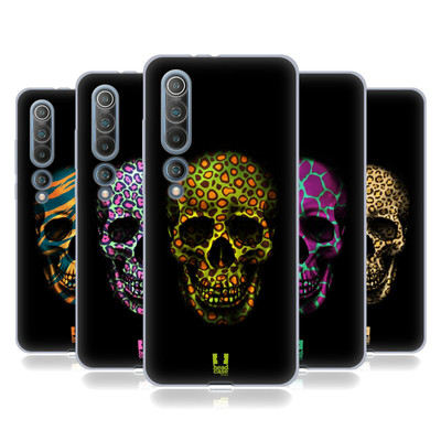 HEAD CASE DESIGNS SKULLS IN ANIMAL PRINTS SOFT GEL CASE FOR XIAOMI PHONES