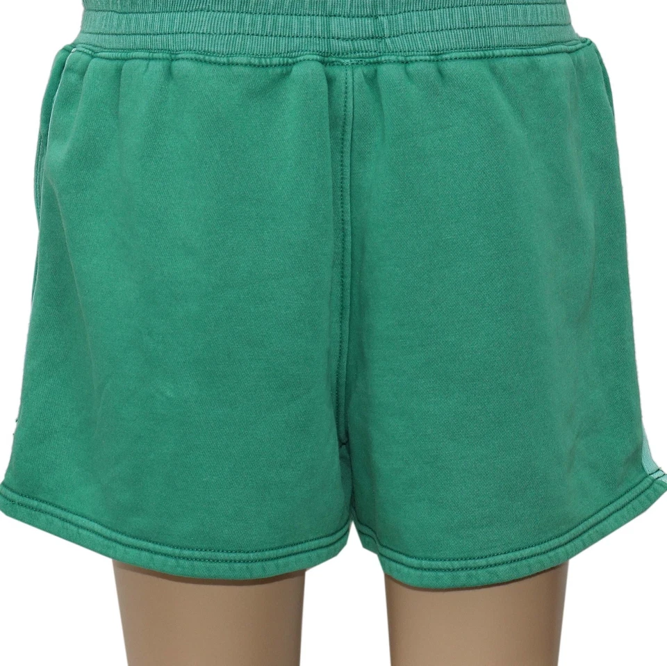 Pantalones Cortos Free People FP Movimiento Verano Calado Cintura Alta Pull-On Bolsillos Verdes S Foto 4 de 4