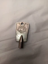 NATIONAL Cabinet Lock CROSS TYPE FREEZER KEY Vintage 